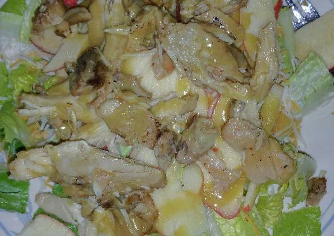 Steps to Prepare Super Quick Homemade Chicken and Apple Salad