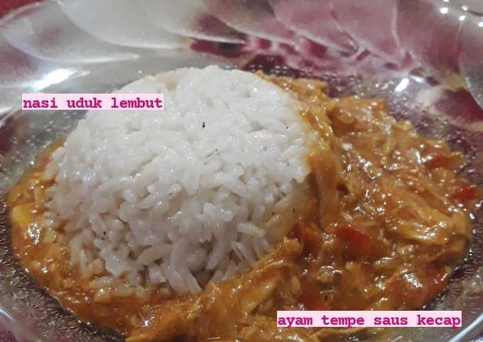 Ayam Tempe Saus Kecap MPASI 11 bulan