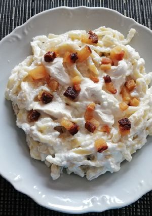 Retró túrós tészta recept fotója
