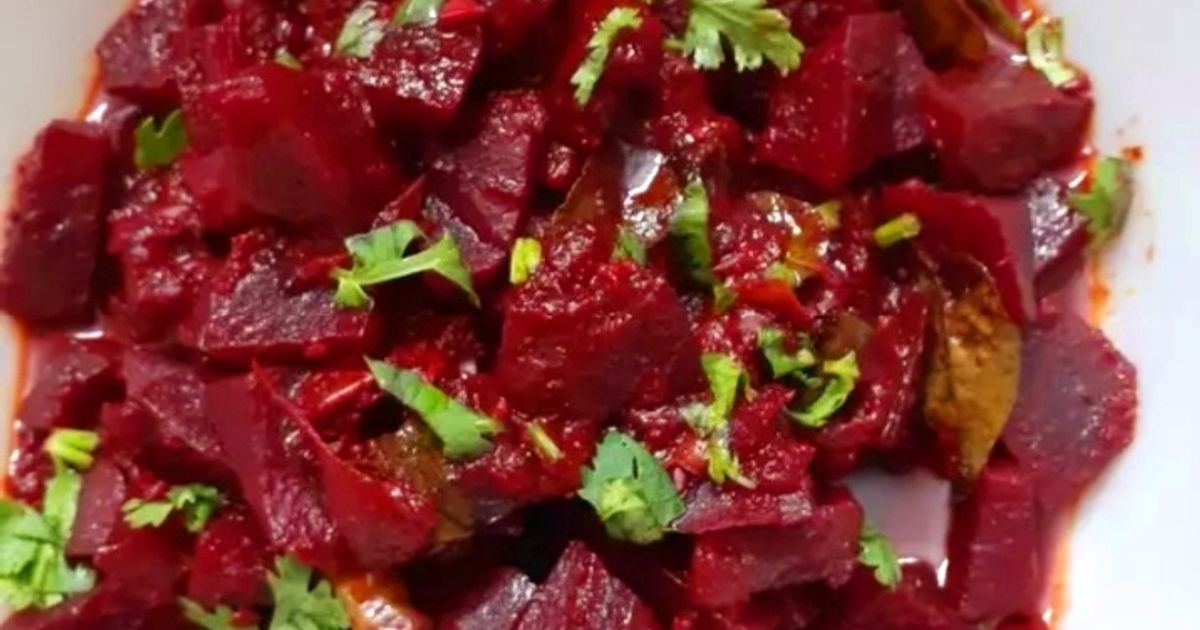 Chukandar / Beetroot Ki Sabzi Recipe by AriFa Iqbal - Cookpad