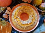 Una foto di ciambellone zucca