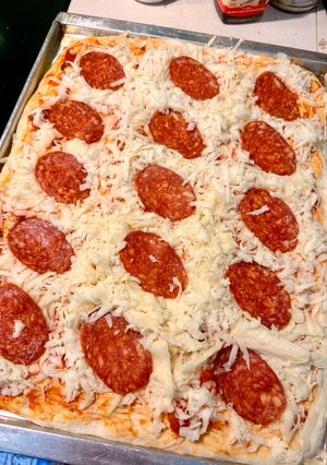 Hình của món Pepperoni pizza.