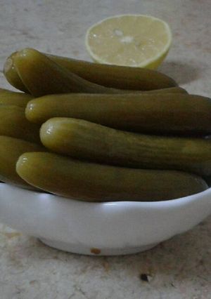 صورة لوصفة مخلل خيااار