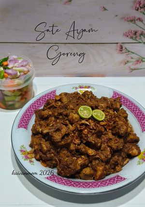 Foto resep Sate Ayam Goreng
