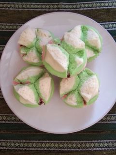 Foto resep Bolu Kukus Semangka