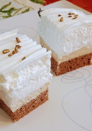Gesztenyés kocka recept fotója