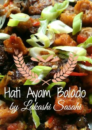 Foto resep Hati Ayam Balado