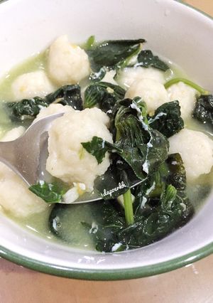 Foto resep Sup Bakso Daun Ubi