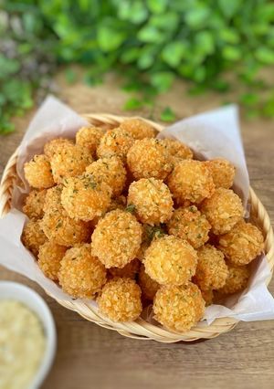 Foto resep Crispy Cheese Potato balls - bola bola kentang keju