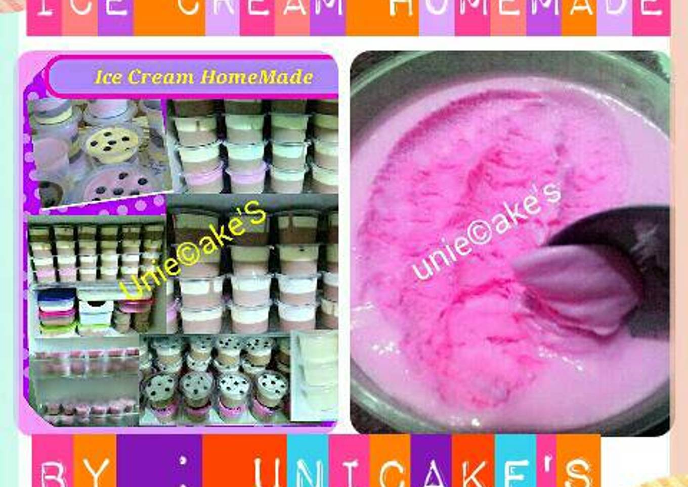 Eskrim Susu Sehat Non Gelatine. (Lembuuut,lumer dimulut...^_^)