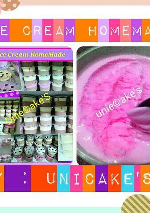 Foto resep Eskrim Susu Sehat Non Gelatine. (Lembuuut,lumer dimulut...^_^)