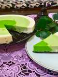 Green Tea Gradient Cheesecake