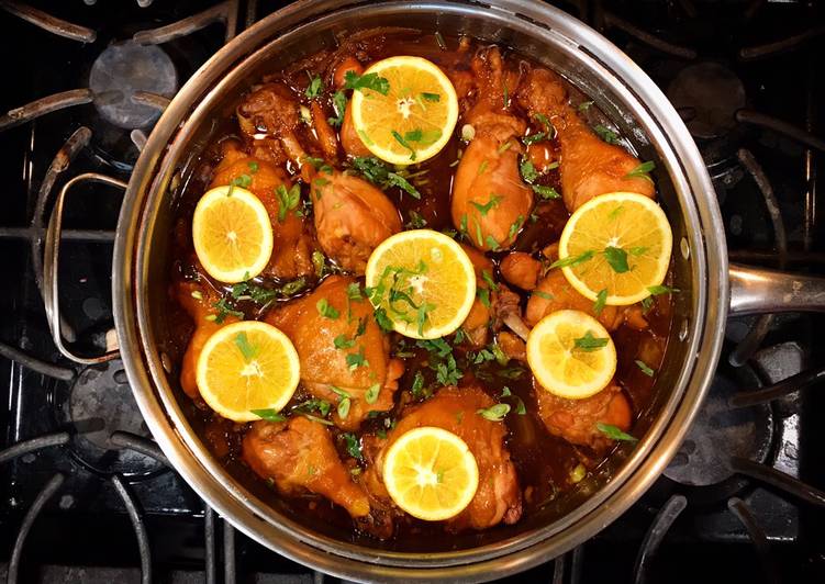 Steps to Make Homemade Big Batch Orange Chicken Stew