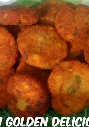 A picture of Vegetable Cutlet.