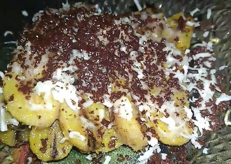 Pisang Bakar Cokelat Keju