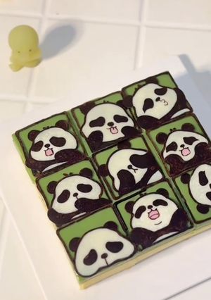 Foto resep Matcha Silky Pudding Cake 🐼🍮