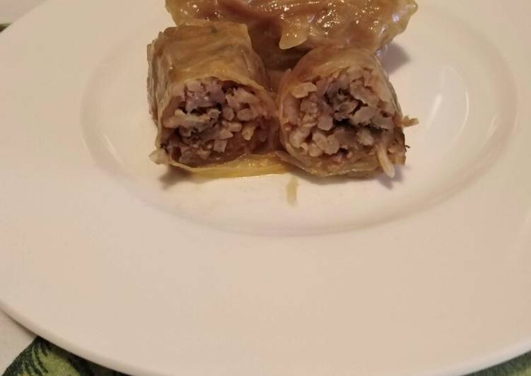 Sarmale vegan con la soia