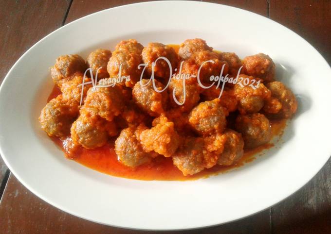 Resep Bakso Mercon Anti Gagal