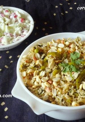 A picture of Coriander LEAVES PULAV.