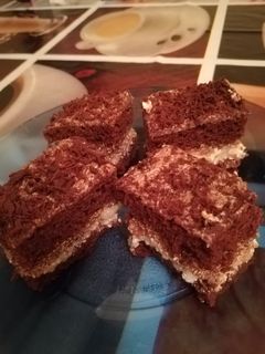 Capuccinó szelet recept fotója