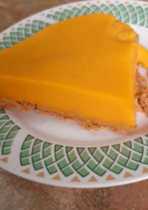 Una foto de Pie de Mango (frío y sin leche condensada)