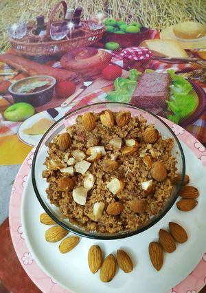 A picture of Sindhi sweet dish khoya.
