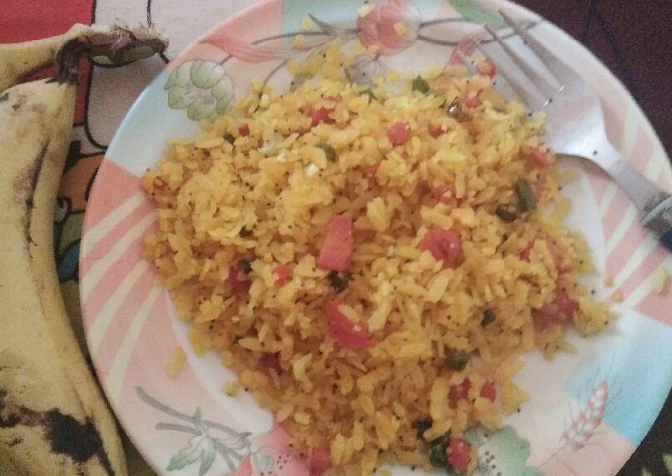 Chatpta Vegetable Poha