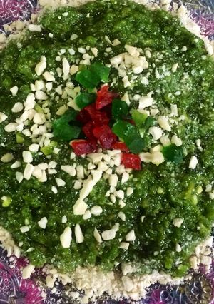 A picture of Peas halwa.