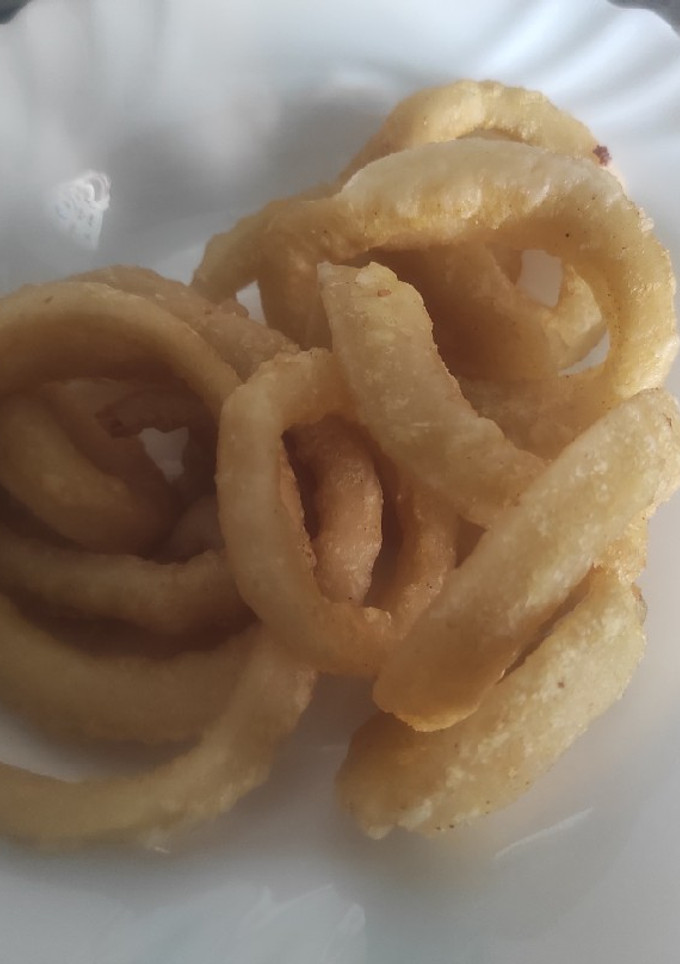 Una foto de Aros de cebolla
