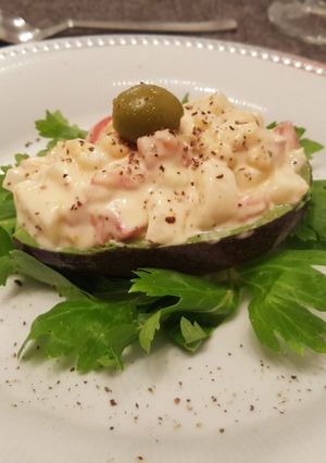 Una foto de Palta rellena