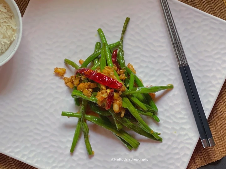 Recipe Green Beans stir fry the So Delicious Makes you drool
