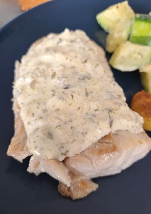 Une photo de Poisson à l'oseille