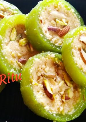 लौकी के रिंग्स (Lauki Ke rings recipe in hindi) रेसिपी मुख्य फोटो