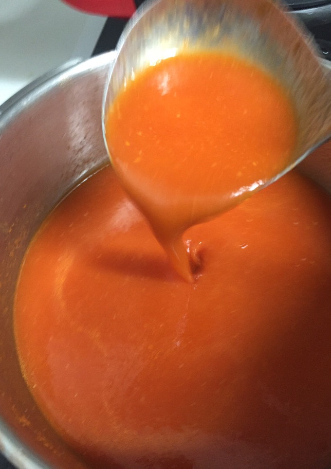 Una foto de Tomate frito casero