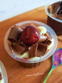 Foto resep Pudding Blackforest