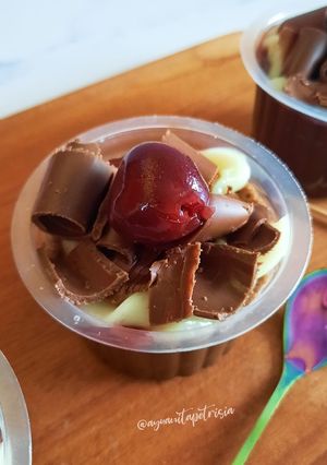 Foto resep Pudding Blackforest