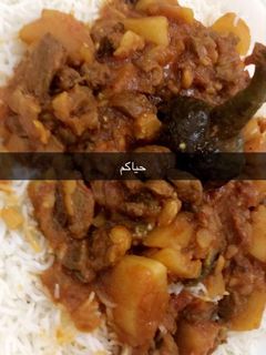 صورة لوصفة يخنة اللحم بالقرع العسلي والبطاطا الحلوة