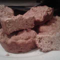 Una foto de Muffins de limón (de harina integral, salvado de avena y sin azúcar)