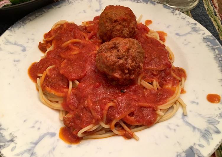 Spaghetti and Meatballs