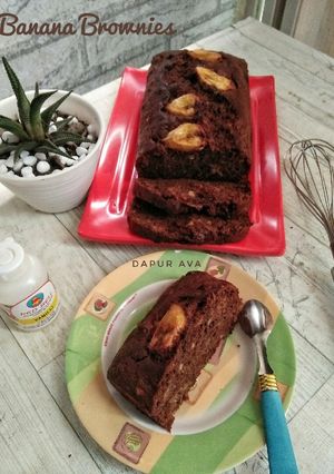Foto resep Choco Banana Brownies