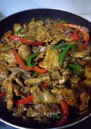 Foto resep Sapi Lada Hitam