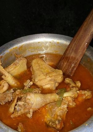 A picture of Chicken stew.