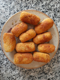 Una foto de Croquetas de bacalao y patata