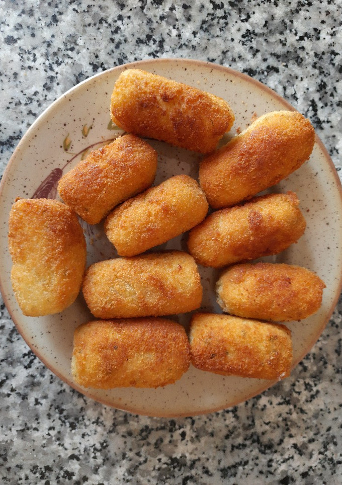 Una foto de Croquetas de bacalao y patata