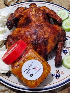 Foto resep Ayam Panggang oven with sambal korek