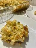 Crusty Baked Shells and Cauliflower