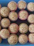 Cemilan mpasi : Muffin Pisang tabur Tempe