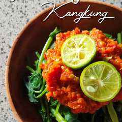 A picture of Plecing kangkung.