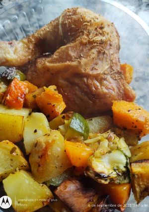 Una foto de Patamuslo con Verduras asadas al Horno! 🇦🇷❤️