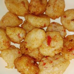 A picture of Water Yam Cake (Ojojo).